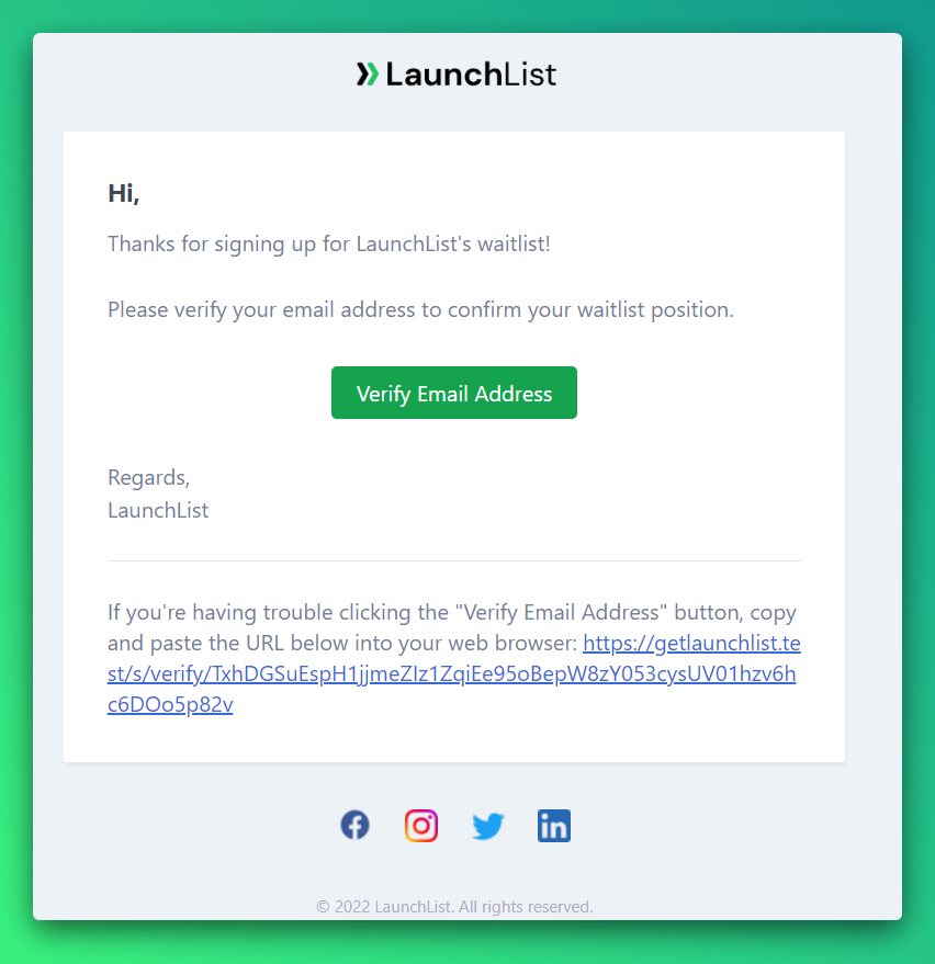Social media icons in mails ❤️📧✨
